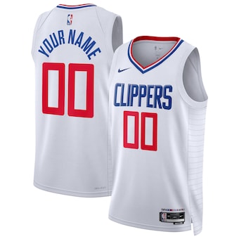 Custom LA Clippers Jersey